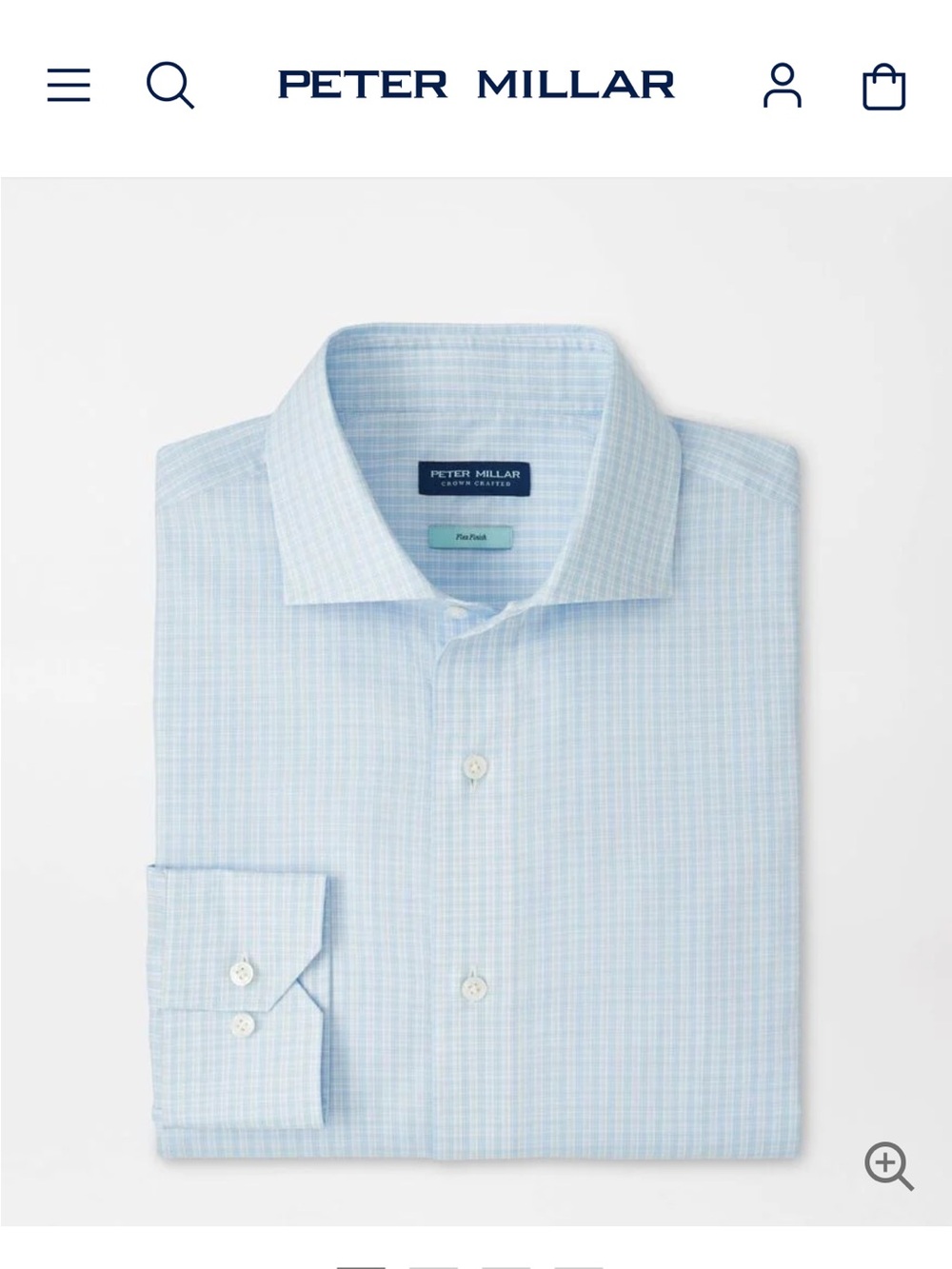 Pete Millar Cotton Sport Shirt Medium